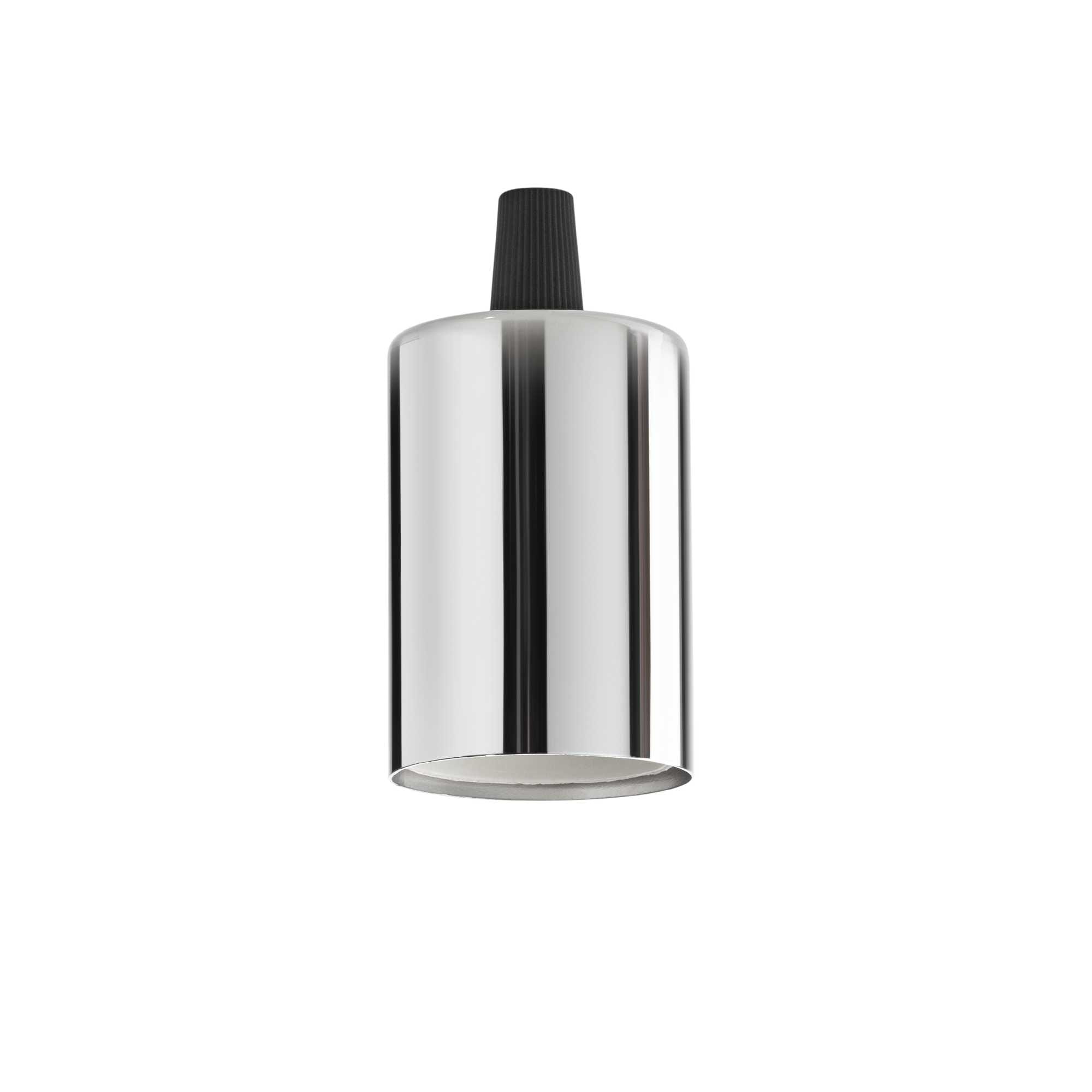 IDEAL LUX SRL - IUX249230 PORTALAMPADA E27 LISCIO CROMO