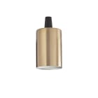 IDEAL LUX SRL - IUX249247 PORTALAMPADA E27 LISCIO OTTONE
