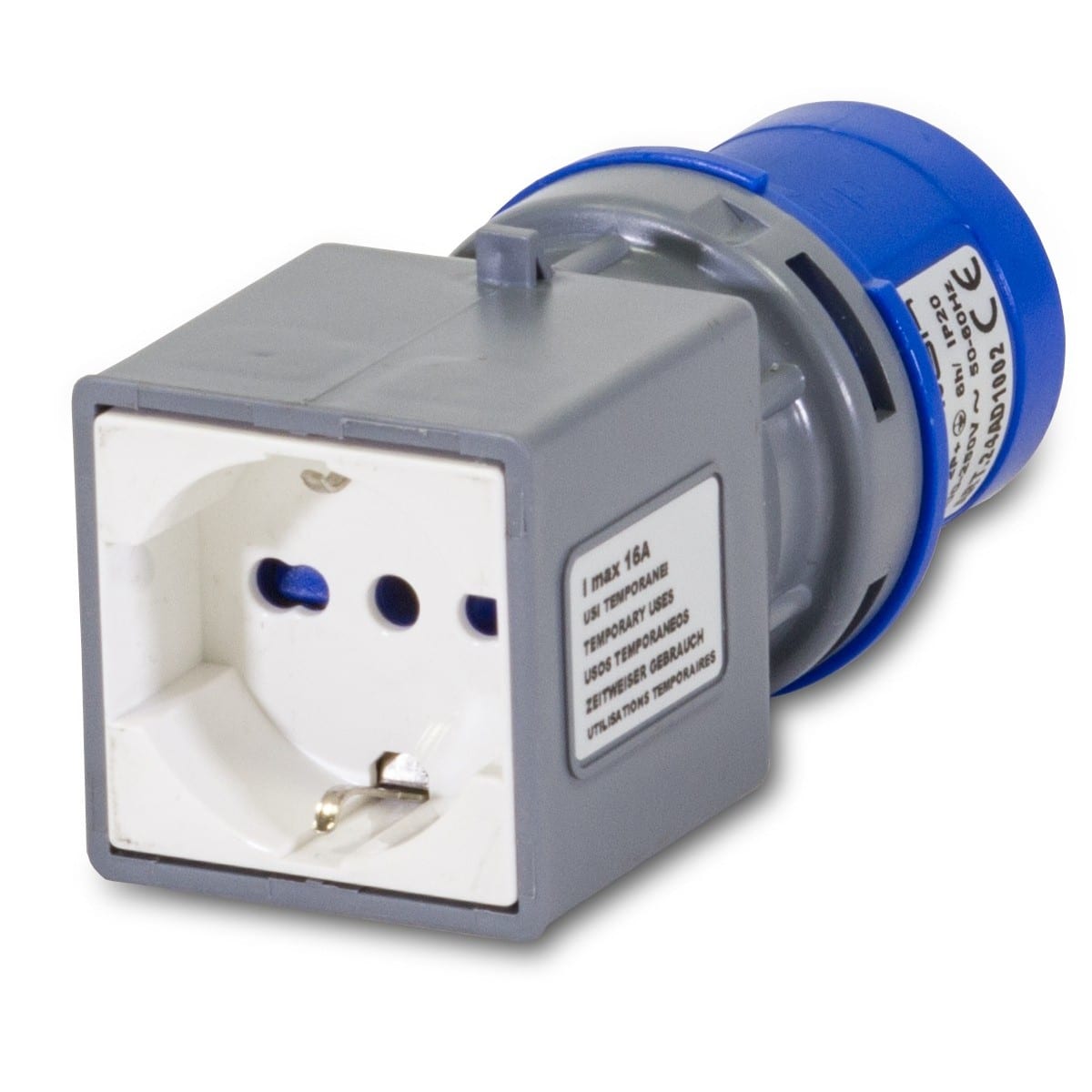 MASTER SRL - MST24AD1002 AD.IND.SP.2P+T 16A+1PR.UNIV.2P+T 16A