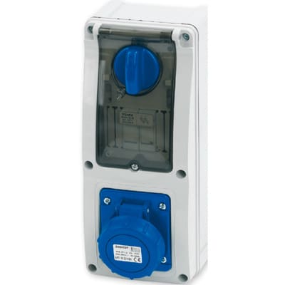 MASTER SRL - MST24PIF5501 PR.INT.2P+T 16A 230V 6H BLU IP66/67 SCA