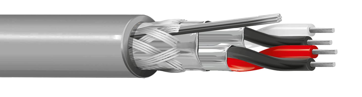 ITC INDUSTRIA TECNIC - ITC24SFYGRB500 2X2 AWG24 FLEX S(FTP) MBUS GRIGIO B500 F