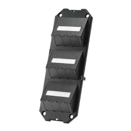 PANDUIT - PANCFPGAS9SBL PLACCA CHIUSA INCLINATA MINI-COM A 6 POR