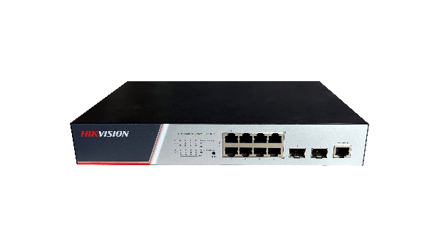 HIKVISION ITALY SRL - HIK301802312 DS-3E2510P SWITCH MANAGED 8 POE + 2