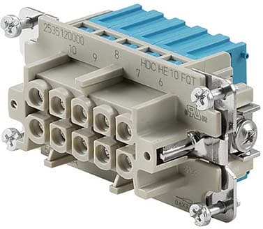 WEIDMULLER - WEI2535120000 HDC HE 10 N FQT BL