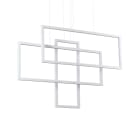 IDEAL LUX SRL - IUX253589 FRAME SP RETTANGOLO BIANCO 3000K