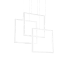 IDEAL LUX SRL - IUX253596 FRAME SP QUADRATO BIANCO 3000K