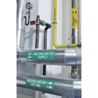 HELLERMANNTYTON Srl - HEE596-12181 ETICHETTA TERMICO NASTRO BLU 40MM X 50M