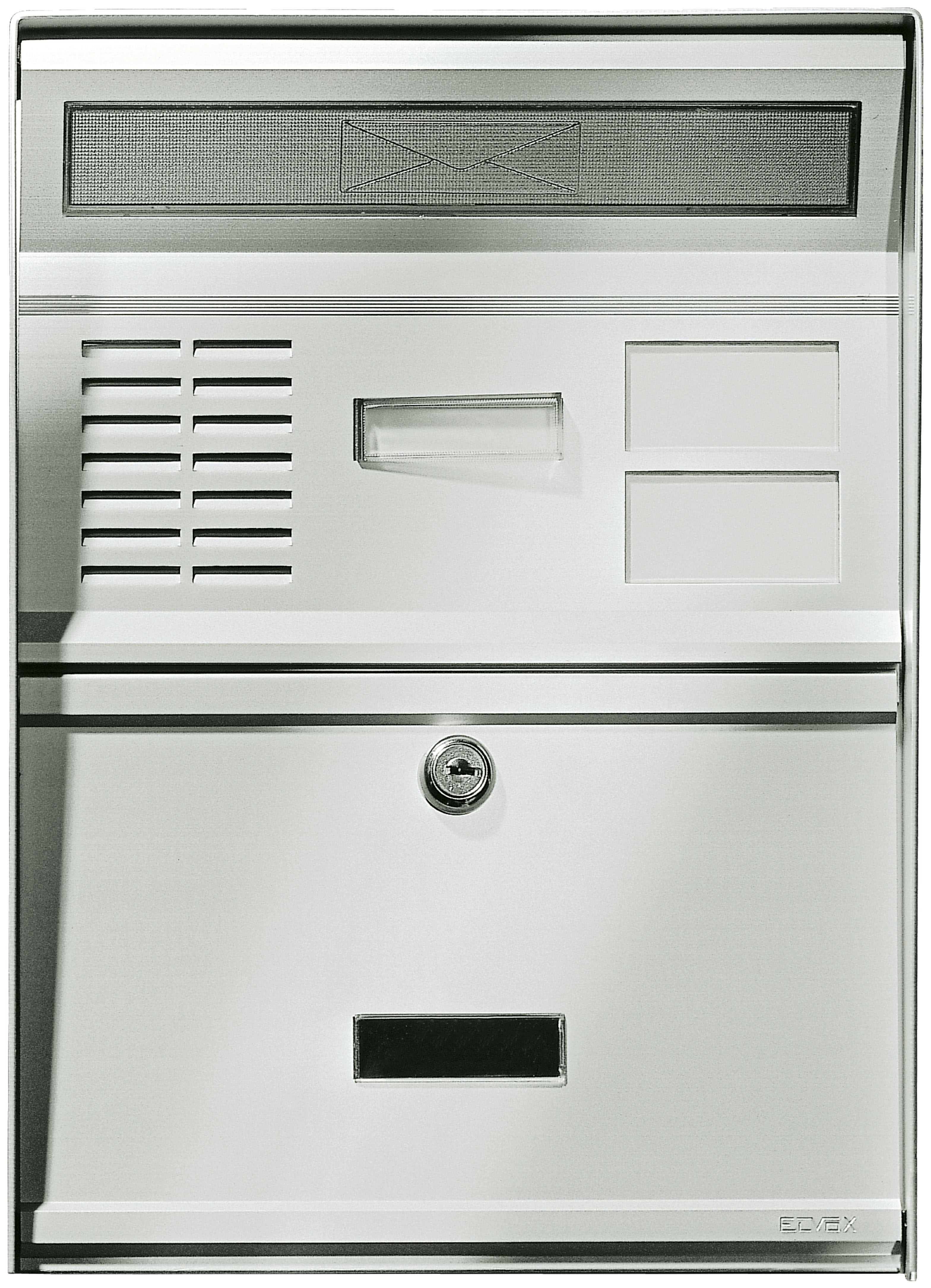 VIMAR SPA - VIW2550/301 TARGA PORTALETTERE 1 PULSANTE ALLUMINIO