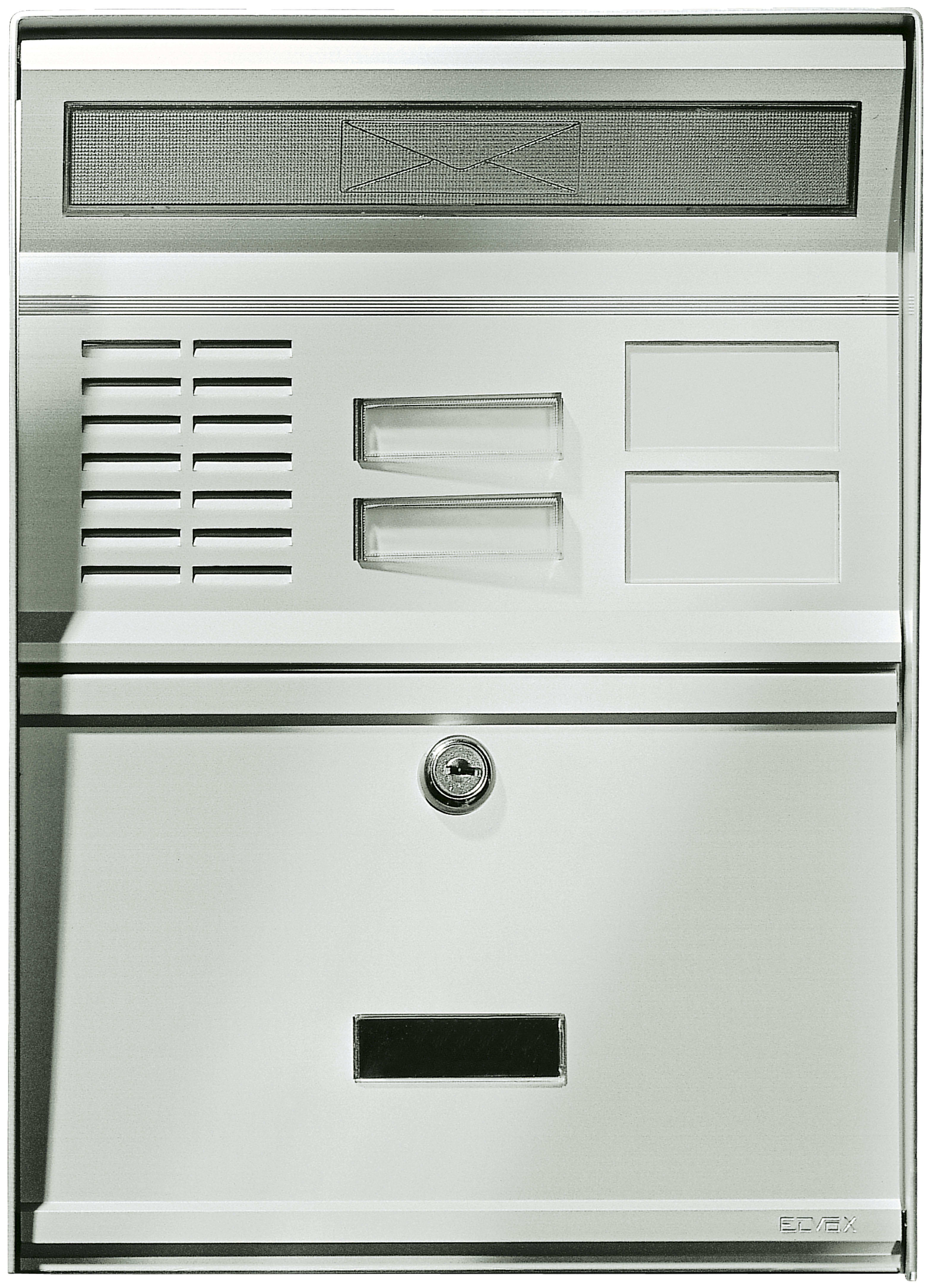 VIMAR SPA - VIW2550/302 TARGA PORTALETTERE 2 PULSANTI ALLUMINIO