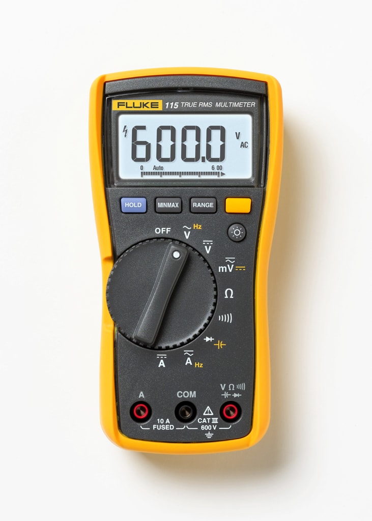 FLUKE ITALIA SRL - FLK2583583 115 MULTIMETRO TRMS, 600V, 10A AC/DC,600