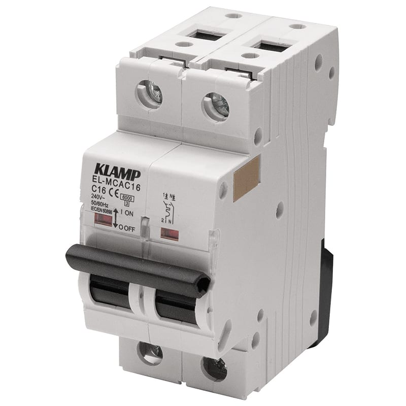 ELCART DISTRIBUTION - ERT252504000 MCB 230V 1P+N C16 4,5kA 2m