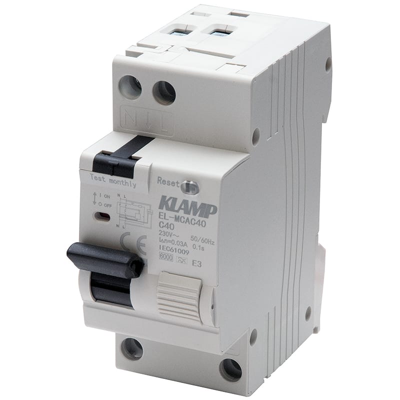 ELCART DISTRIBUTION - ERT252700000 RCBO S 230V 1P+N C40 0,03A 6KA 2M