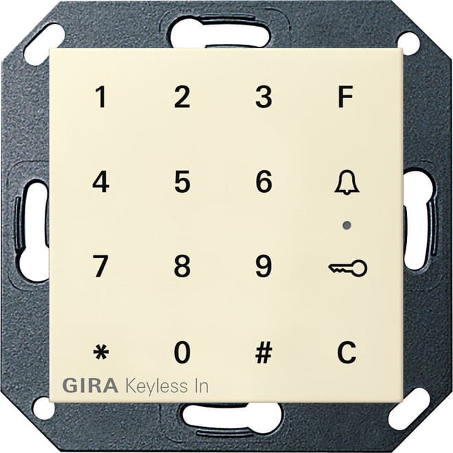 GIRA - GIR260501 GIRA KEYLESS IN TASTIERA CODICE SYSTEM 5