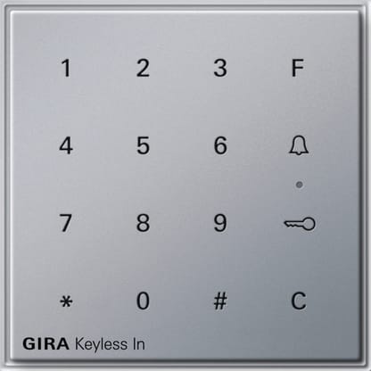 GIRA - GGI260565 GIRA KEYLESS IN TASTIERA CODICE GIRA TX_