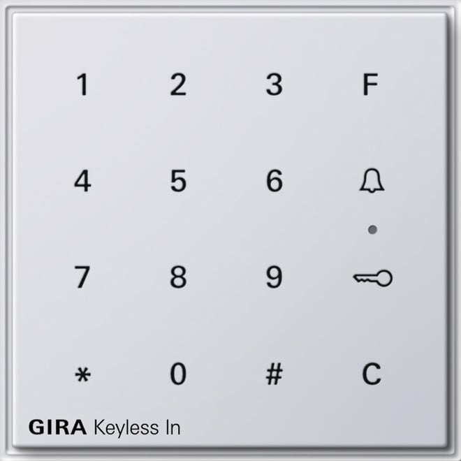 GIRA - GIR260566 GIRA KEYLESS IN TASTIERA CODICE