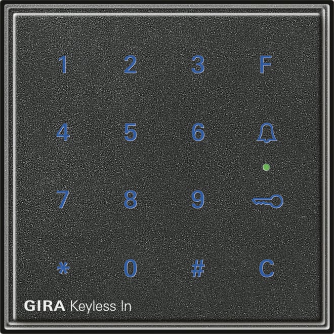 GIRA - GIR260567 GIRA KEYLESS IN TASTIERA CODICE