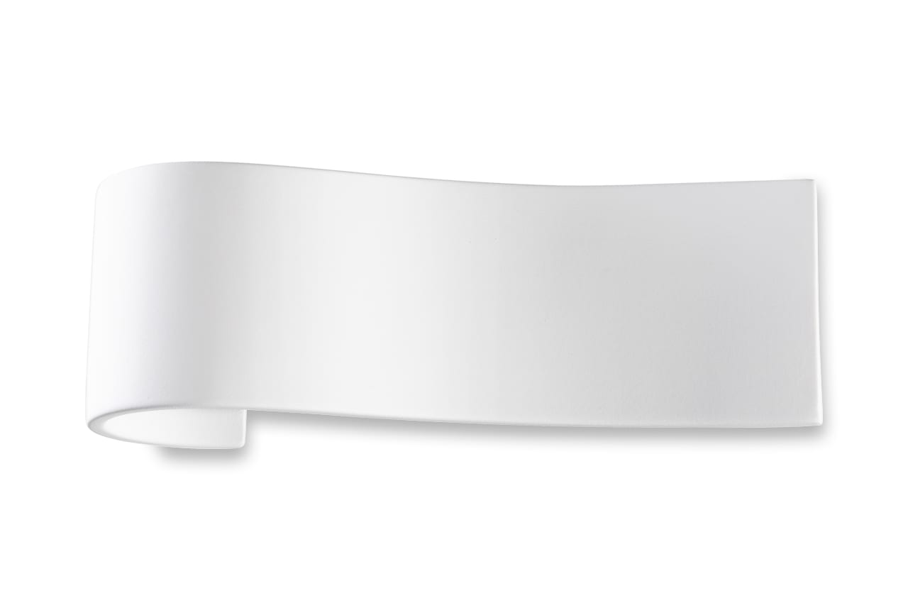 BELFIORE SRL - NVT2615A-3047 Applique con parte elettrica a LED a parete in CERAMICA 9010 con design moderno con luce biemissione.
