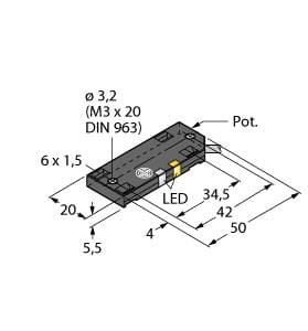 TURCK BANNER SRL - TUK2620116 BC5-QF5.5-AP6X2/S250