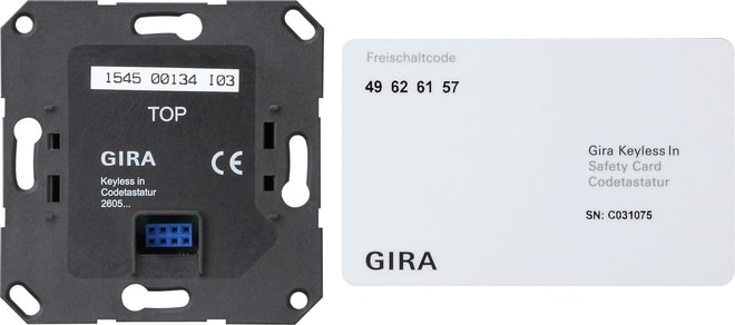 GIRA - GGI263500 MOD. TASTIERA COD.