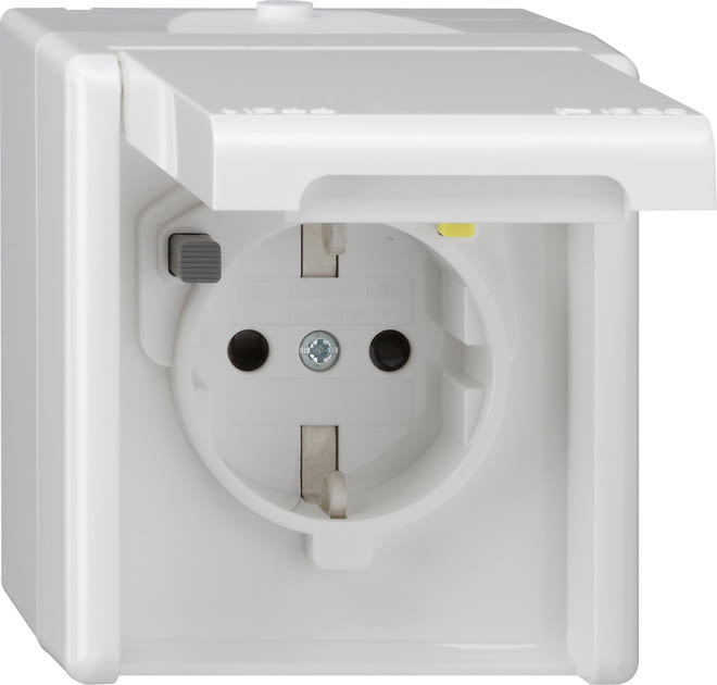 GIRA - GIR267730 PRESA SALVAVITA 30 MA CC + SP SOPRA INT.