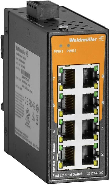 WEIDMULLER - WEI2682140000 IE-SW-EL08-8TX