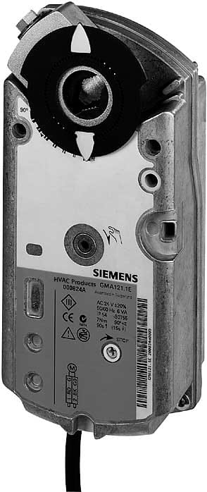 SIEMENS - BUILDING T - BCTBPZ:GMA126.1E SERVOCOMANDO SERRANDA ROTATIVO ON/OFF 24