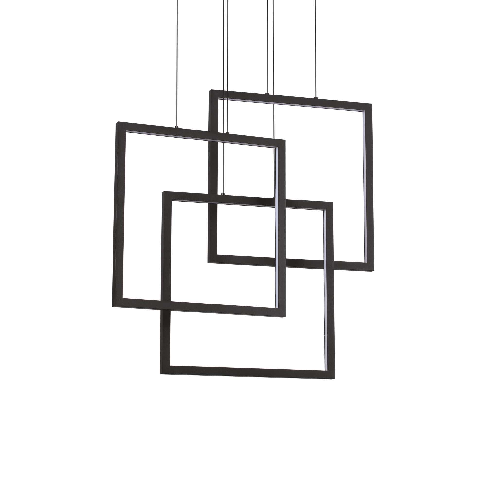 IDEAL LUX SRL - IUX269375 FRAME SP QUADRATO NERO 3000K