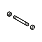 NEKOS SRL - NE22700102 D8/EURO1 - PERNO ANTERIORE PER VERSIONI