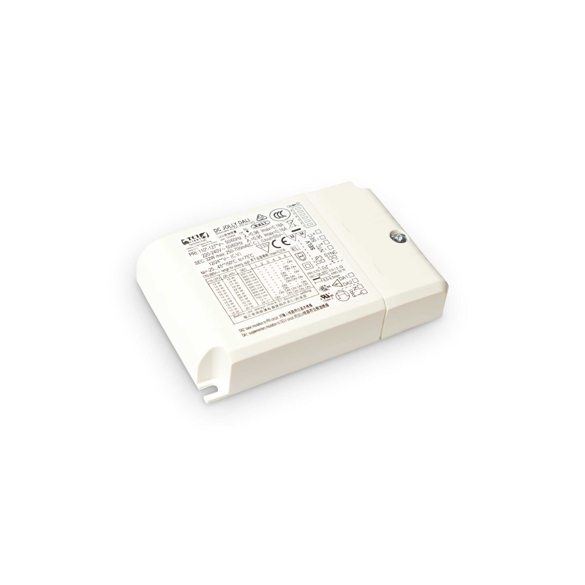 IDEAL LUX SRL - IUX270593 FLY D45 DRIVER DALI/PUSH 38W 700MA