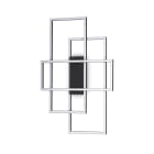 IDEAL LUX SRL - IUX270661 FRAME PL RETTANGOLO NERO 3000K