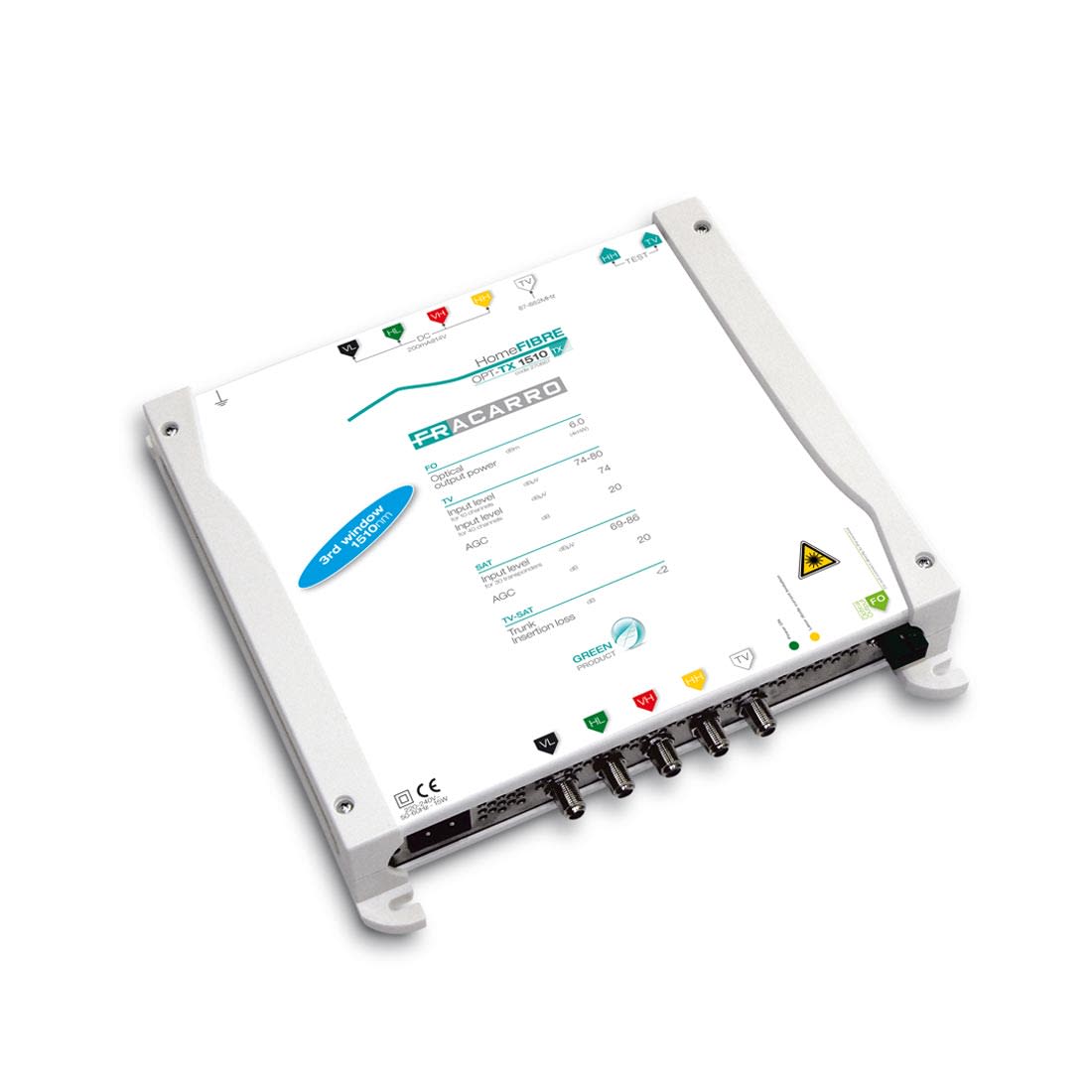 FRACARRO - FRA270667 OPT-TX 1510 TX Ottico TV-SAT 1510nm