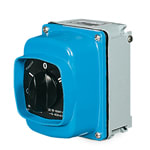 PALAZZOLI - PAL272146 CAM-ALU INT COMM PAR 3X16A SCH6 2F0