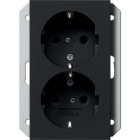 GIRA - GIR2735005 DOP.SCHUKO SP P. SCATOLA IN 1,5-M SYSTEM