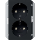 GIRA - GGI2735005 DOP.SCHUKO SP P. SCATOLA IN 1,5-M SYSTEM