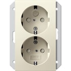GIRA - GGI273501 DOP.SCHUKO SP P. SCATOLA IN 1,5-M SYSTEM