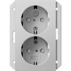GIRA - GGI2735015 DOP.SCHUKO SP P. SCATOLA IN 1,5-M SYSTEM