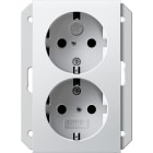 GIRA - GGI273527 DOP.SCHUKO SP P. SCATOLA IN 1,5-M SYSTEM