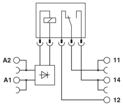 PHOENIX CONTACT - PHC2909671 PLC-RPT- 12DC/21AU/MS MODULO PORTARELE