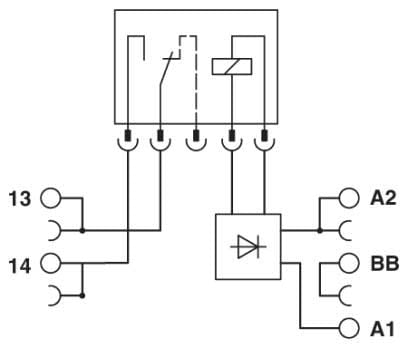 PHOENIX CONTACT - PHC2909678 PLC-RPT- 24DC/ 1AU/MS/SEN RELE PULS. PRO