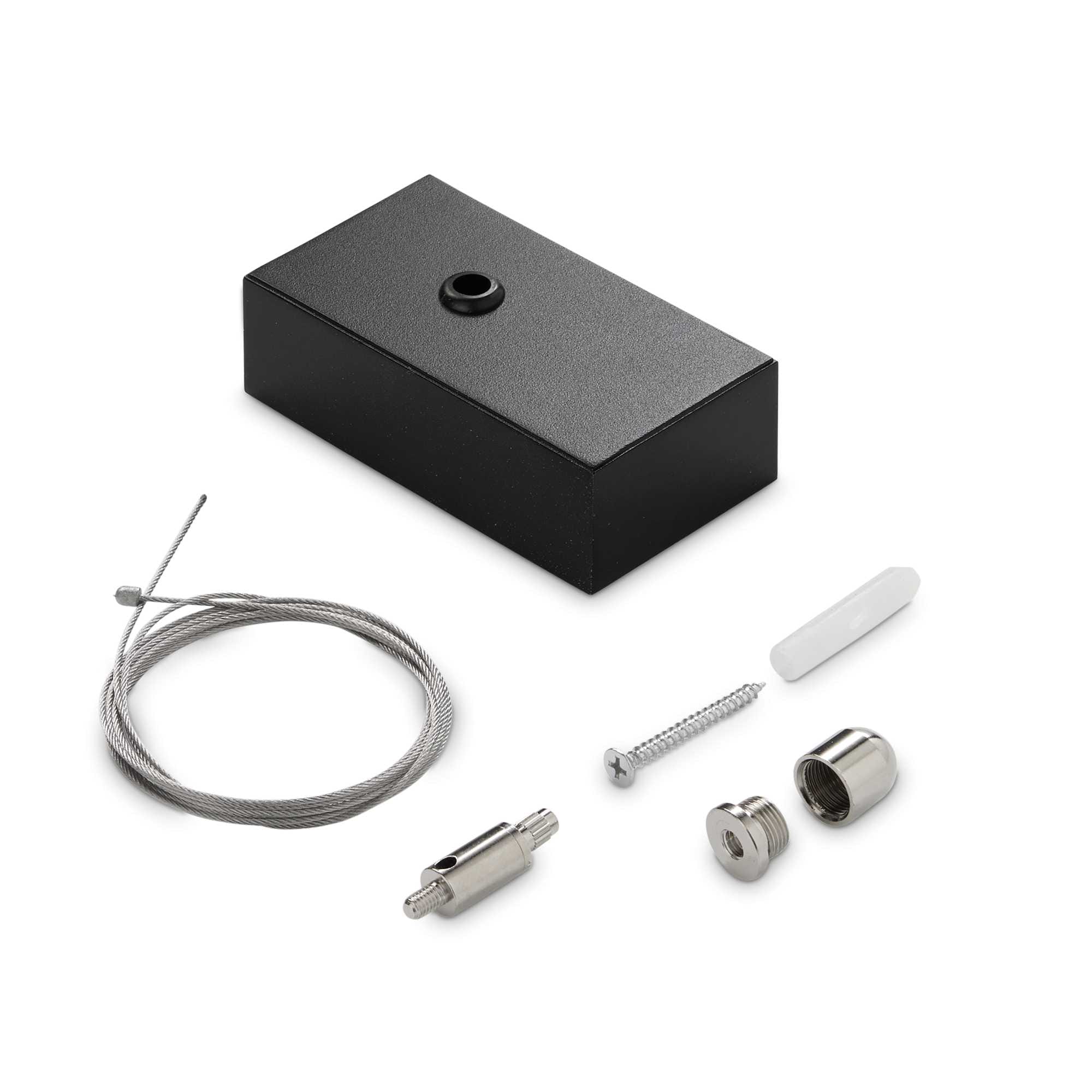 IDEAL LUX SRL - IUX276304 STEEL KIT SINGLE STEEL CABLE 2 MT + BK C