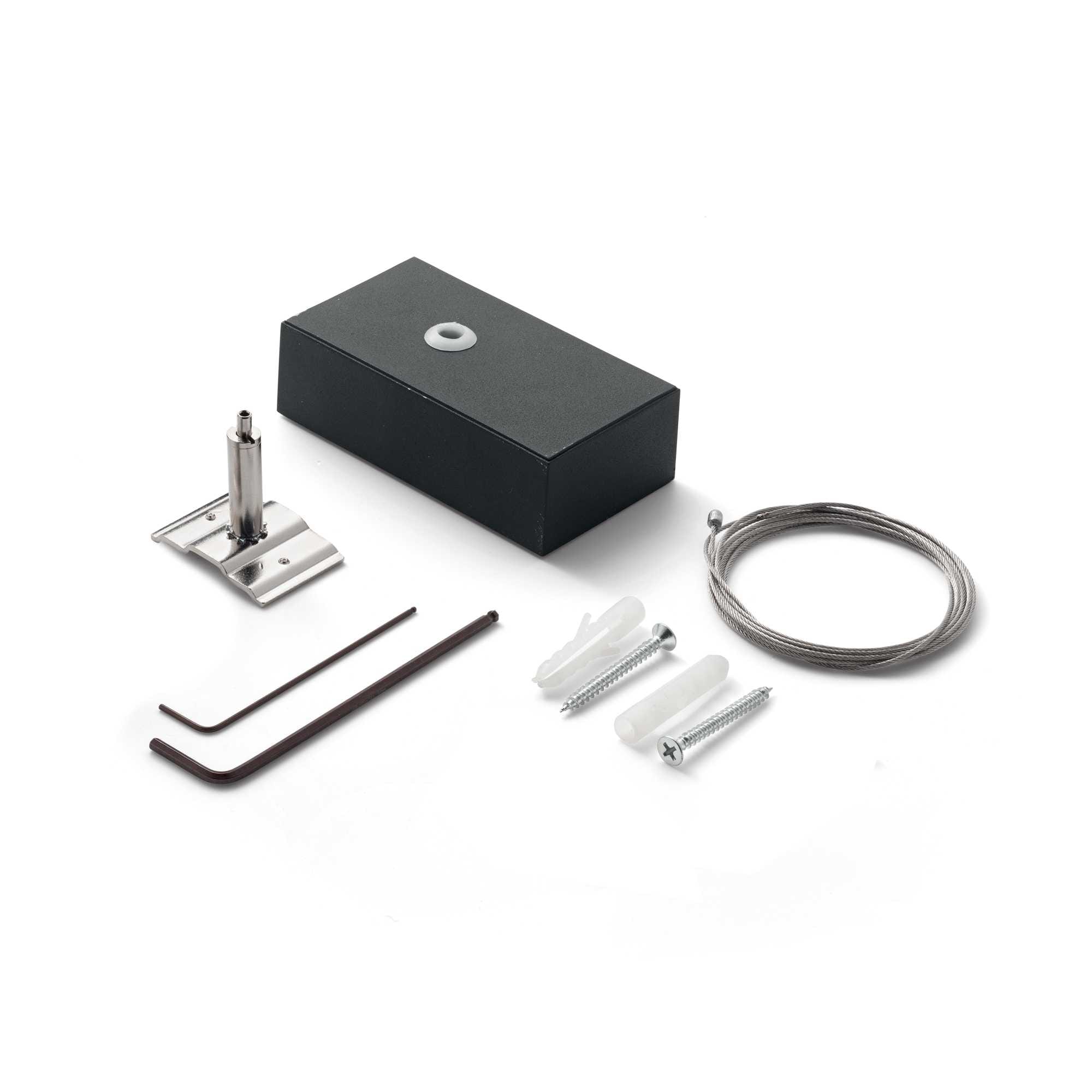 IDEAL LUX SRL - IUX276335 FLUO KIT SINGLE STEEL CABLE 5 MT + BK CE