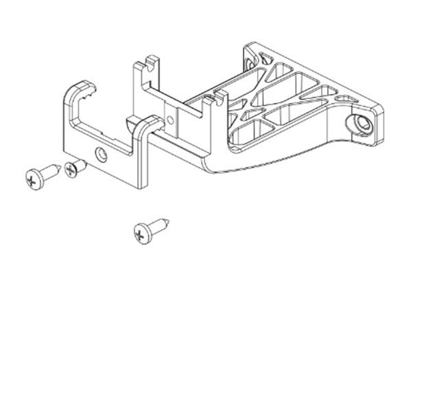 NEKOS SRL - NE22713821 STAFFA PER APPLICAZIONE A VASISTAS RAL90