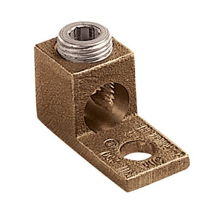 PANDUIT - PANPNL-250-Q CAPOCORDA DIRITTO CON LINGUETTA IN RAME