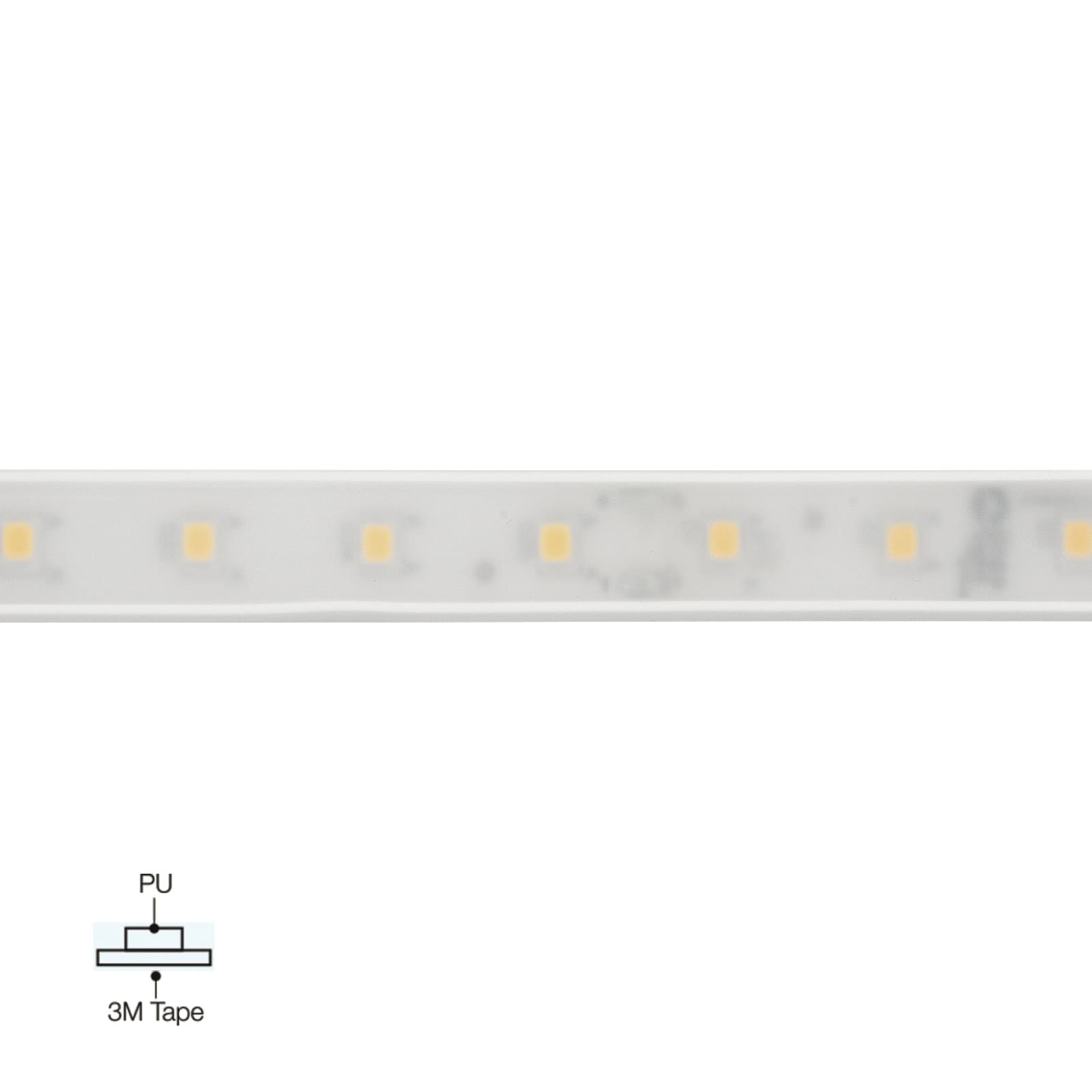 LINEA LIGHT (ILED) - ILDC00122WHNDI PU_C+ BA 5M 24V 70LED/M RA90 4000K