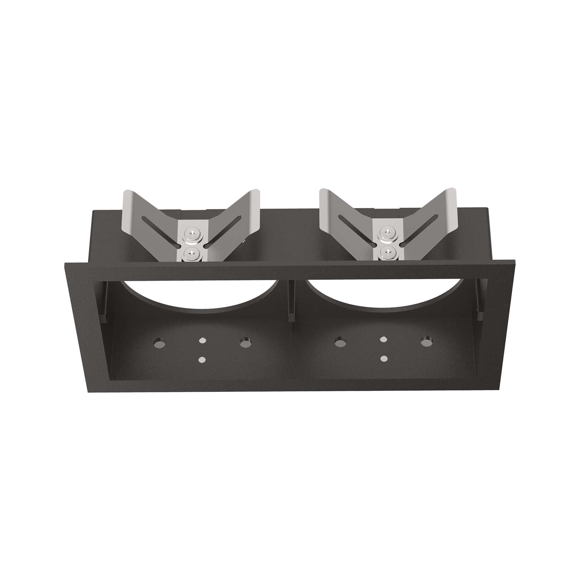 IDEAL LUX SRL - IUX280233 BENTO FRAME SQUARE TWIN BK