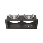 IDEAL LUX SRL - IUX280233 BENTO FRAME SQUARE TWIN BK