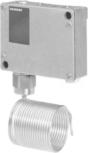 SIEMENS - BUILDING T - BCTBPZ:QAF81.6 TERMOSTATO DA CANALE ANTIGELO