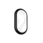 ROSSINI - RSS2810-25-N APPLIQUE/PLAFONIERA OVALE NERA E27 IP65
