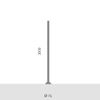 SIMES SPA - SMVS.2813.24 PALO D.76 FLA.H.3,0M F.T.+PORT. ANT