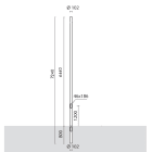SIMES SPA - SMVS.2815.24 PALO D.102INT.H.6,4M F.T.+PORT. ANT